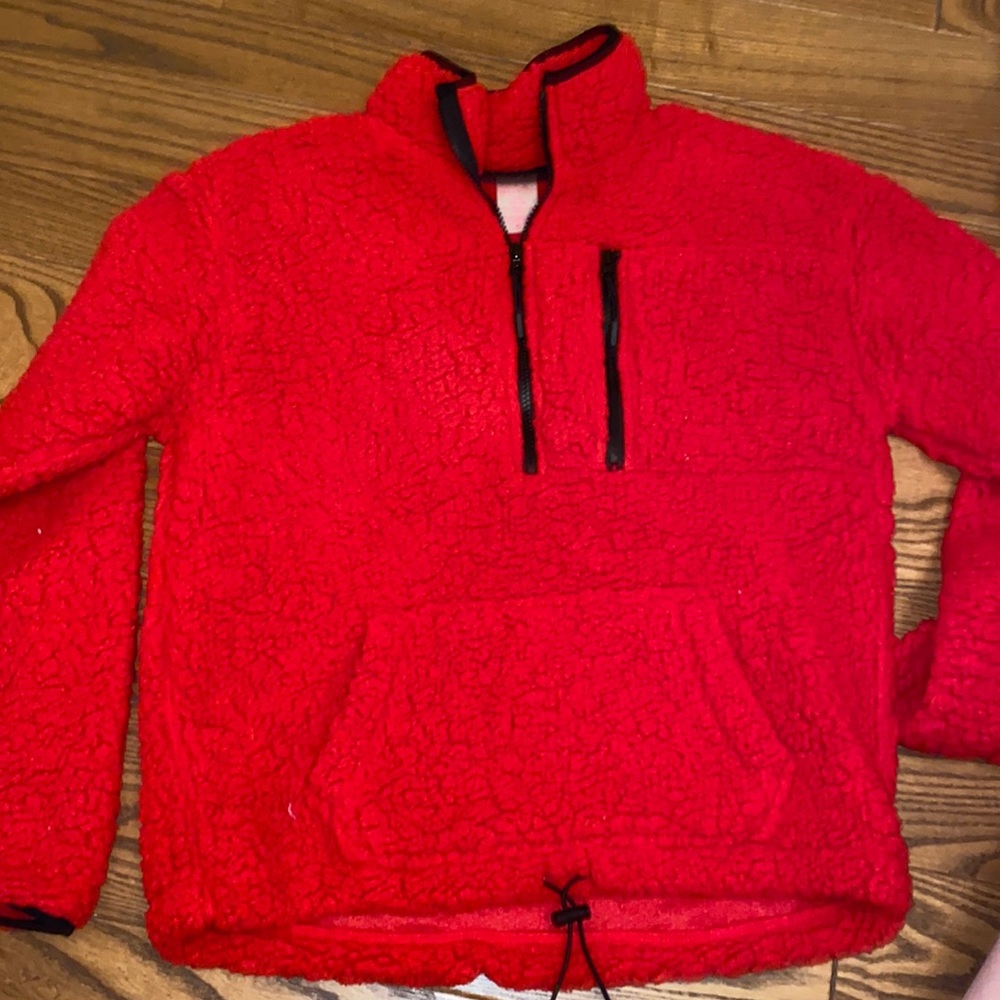 Size large (11-13) fuzzy jacket